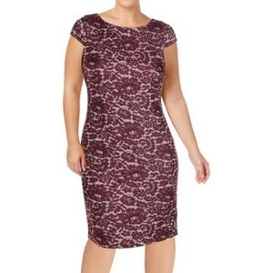 NWT Tommy Hilfiger Lace Print Cocktail Dress